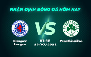 glasgow rangers panathinaikos 23 07 c1